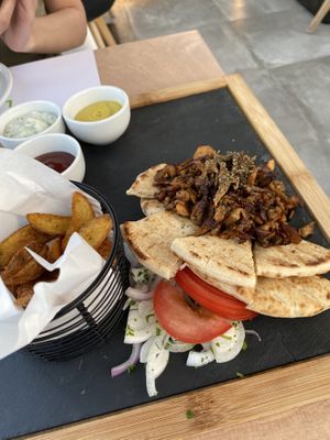   at 5SENSES Restaurant in Santorini