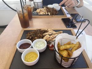   at 5SENSES Restaurant in Santorini