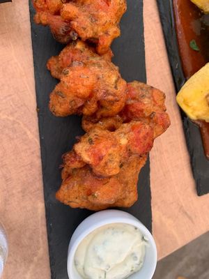 tomato fritter  at 5SENSES Restaurant in Santorini