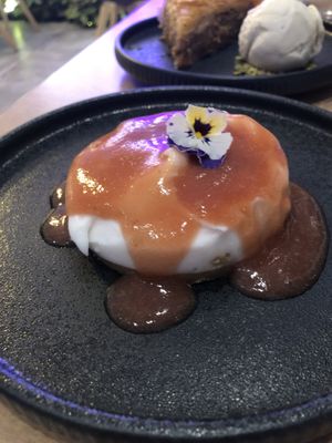 Cheesecake  at 5SENSES Restaurant in Santorini