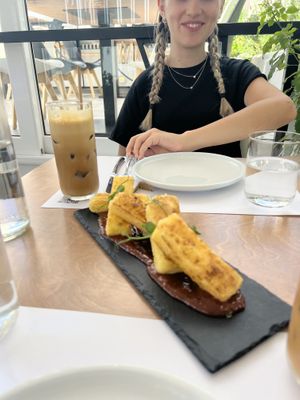   at 5SENSES Restaurant in Santorini