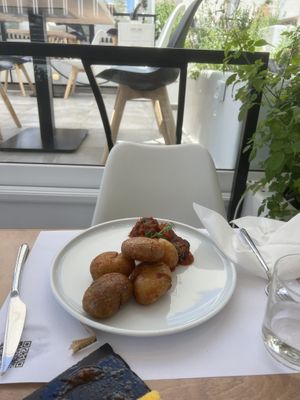   at 5SENSES Restaurant in Santorini