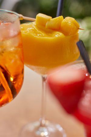 Cocktails !! at 5SENSES Restaurant in Santorini