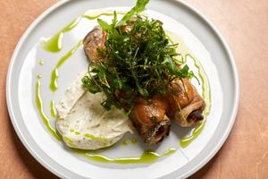 Purple roll !! at 5SENSES Restaurant in Santorini