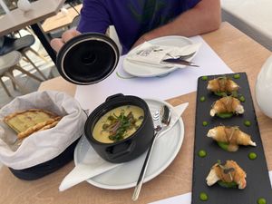 Excellent. The was was absolutely delicious.   at 5SENSES Restaurant in Santorini