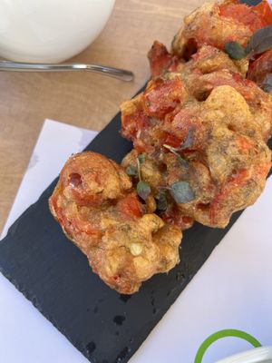   at 5SENSES Restaurant in Santorini