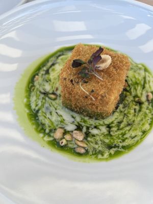   at 5SENSES Restaurant in Santorini