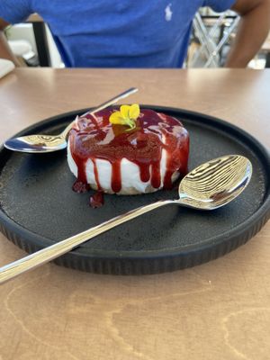   at 5SENSES Restaurant in Santorini