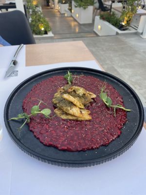   at 5SENSES Restaurant in Santorini