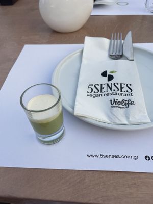   at 5SENSES Restaurant in Santorini