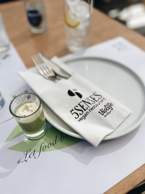   at 5SENSES Restaurant in Santorini