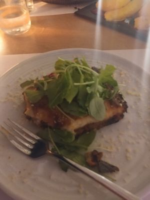 Moussaka  at 5SENSES Restaurant in Santorini