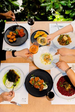  at 5SENSES Restaurant in Santorini