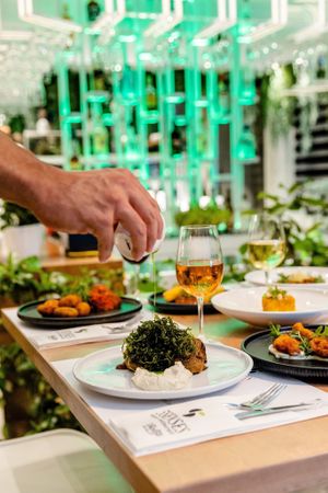  at 5SENSES Restaurant in Santorini