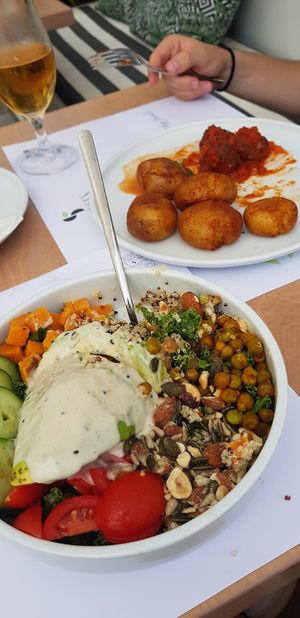   at 5SENSES Restaurant in Santorini