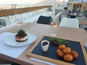  at 5SENSES Restaurant in Santorini