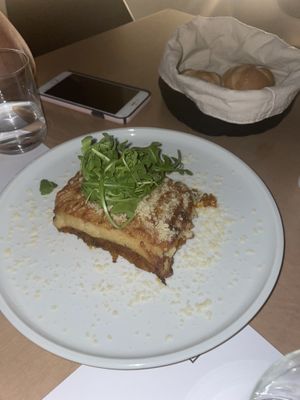 moussaka  at 5SENSES Restaurant in Santorini