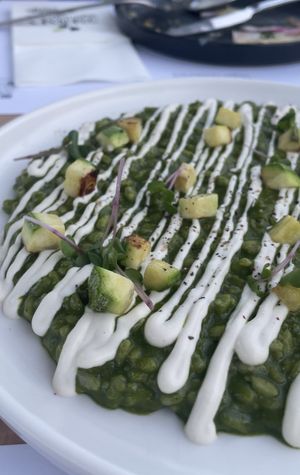 Risotto  at 5SENSES Restaurant in Santorini