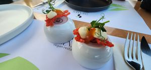 Compliments of the Chef at 5SENSES Restaurant in Santorini