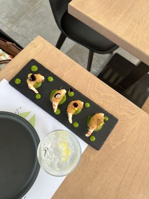 Shrimp  at 5SENSES Restaurant in Santorini