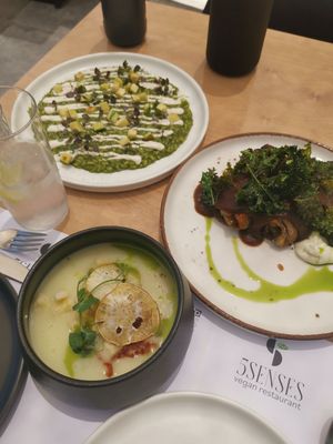  at 5SENSES Restaurant in Santorini