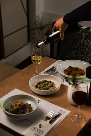 Dinner for two ! at 5SENSES Restaurant in Santorini