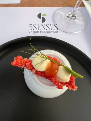  at 5SENSES Restaurant in Santorini