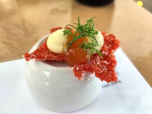 Appetizers at 5SENSES Restaurant in Santorini