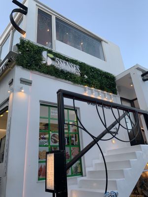   at 5SENSES Restaurant in Santorini