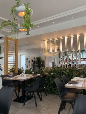   at 5SENSES Restaurant in Santorini