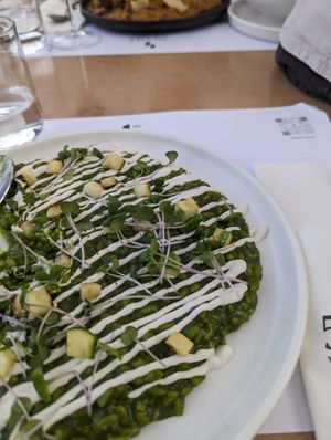 Risotto   at 5SENSES Restaurant in Santorini