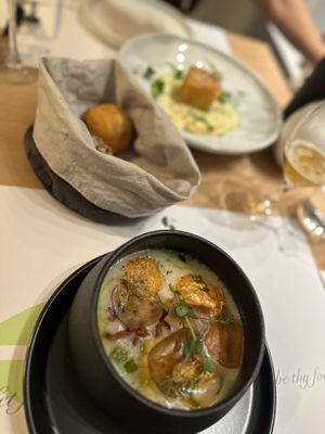   at 5SENSES Restaurant in Santorini