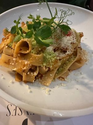 Pappardelle
 at 5SENSES Restaurant in Santorini