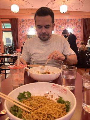 Super garlicy noodles  at Best Quality Daughter in San Antonio