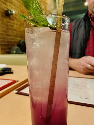 Fun cocktails and agave straws   at Best Quality Daughter in San Antonio