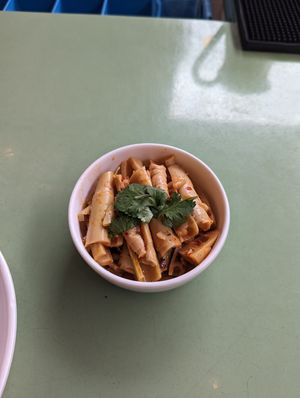 Marinated bamboo shoots at Best Quality Daughter in San Antonio