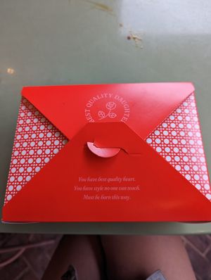 Cute togo box at Best Quality Daughter in San Antonio