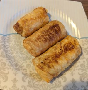 Vegetable borek at Fatma Sultan in Antalya