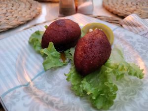 These are incredibly small for a main dish! at Fatma Sultan in Antalya