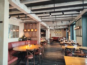 Interior at Biselli in Andermatt