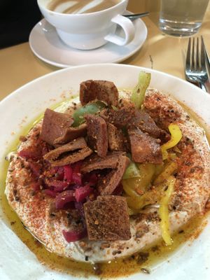 Hummus  at Mecca Rotterdam in Rotterdam
