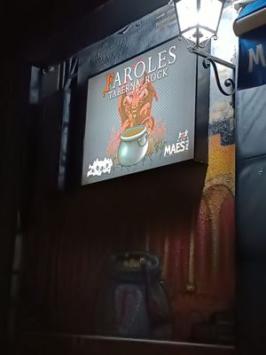  at Faroles Taberna Rock in Valladolid