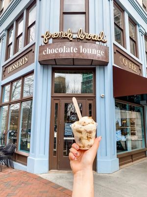  at French Broad Chocolate Factory & Cafe in Asheville