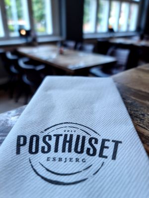 Logo / interior at Posthuset in Esbjerg