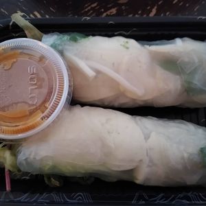Summer rolls at Thai Village of Liverpool in Liverpool