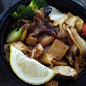 Pad see ew at Thai Village of Liverpool in Liverpool