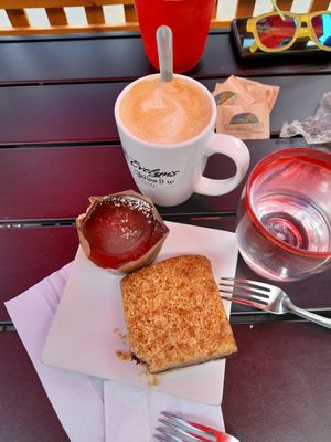  at Evelyn's Coffee Bar in Banff