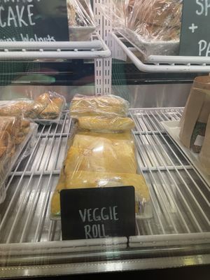 On the menu these are labelled vegan   at Evelyn's Coffee Bar in Banff