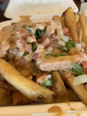 Loaded southwest fries  at Project Pollo - Anderson Lane in Austin