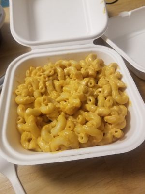 Mac n cheese side was huge! at Project Pollo - Anderson Lane in Austin